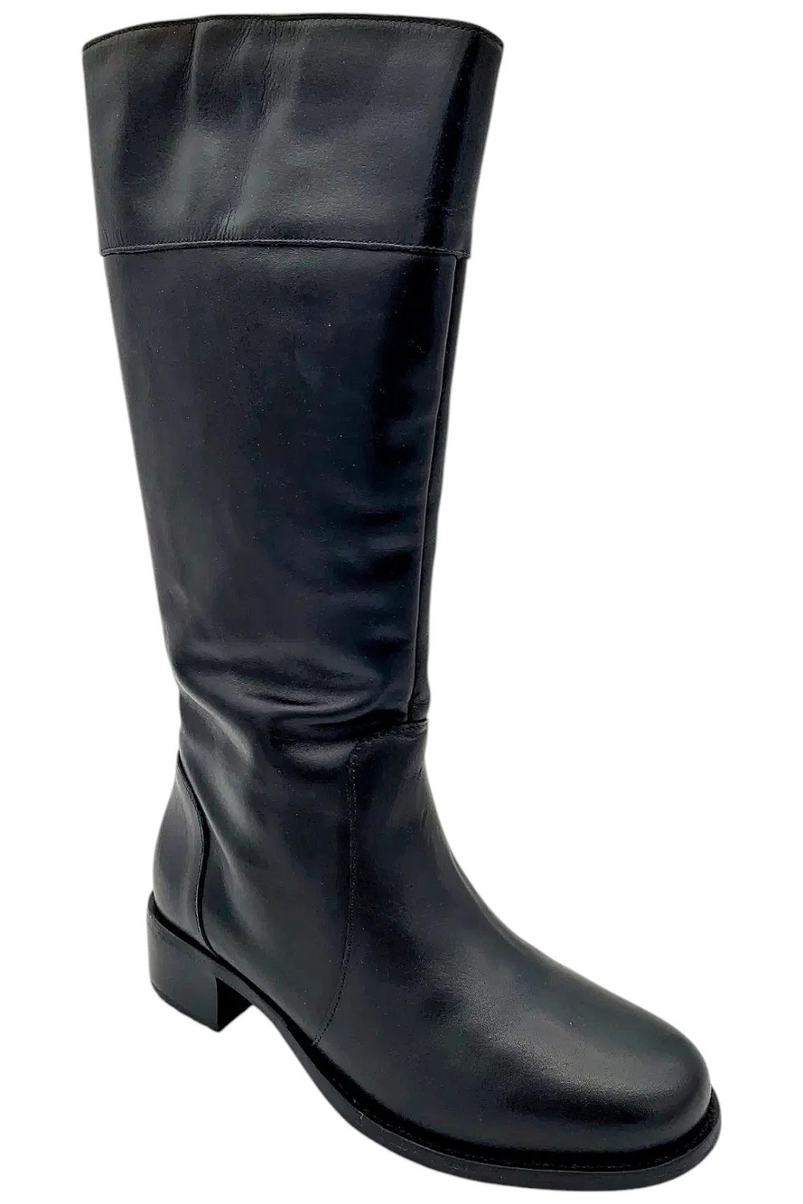 David Tate Women's Ace Boot Black - Extra Wide